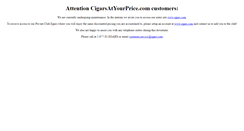 Desktop Screenshot of cigarsatyourprice.com